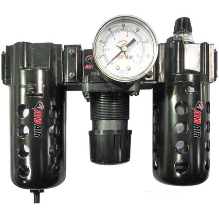 Atd Tools ATD 1/2-Inch Filter/Regulator and Lubricator - 100 SCFM 7872